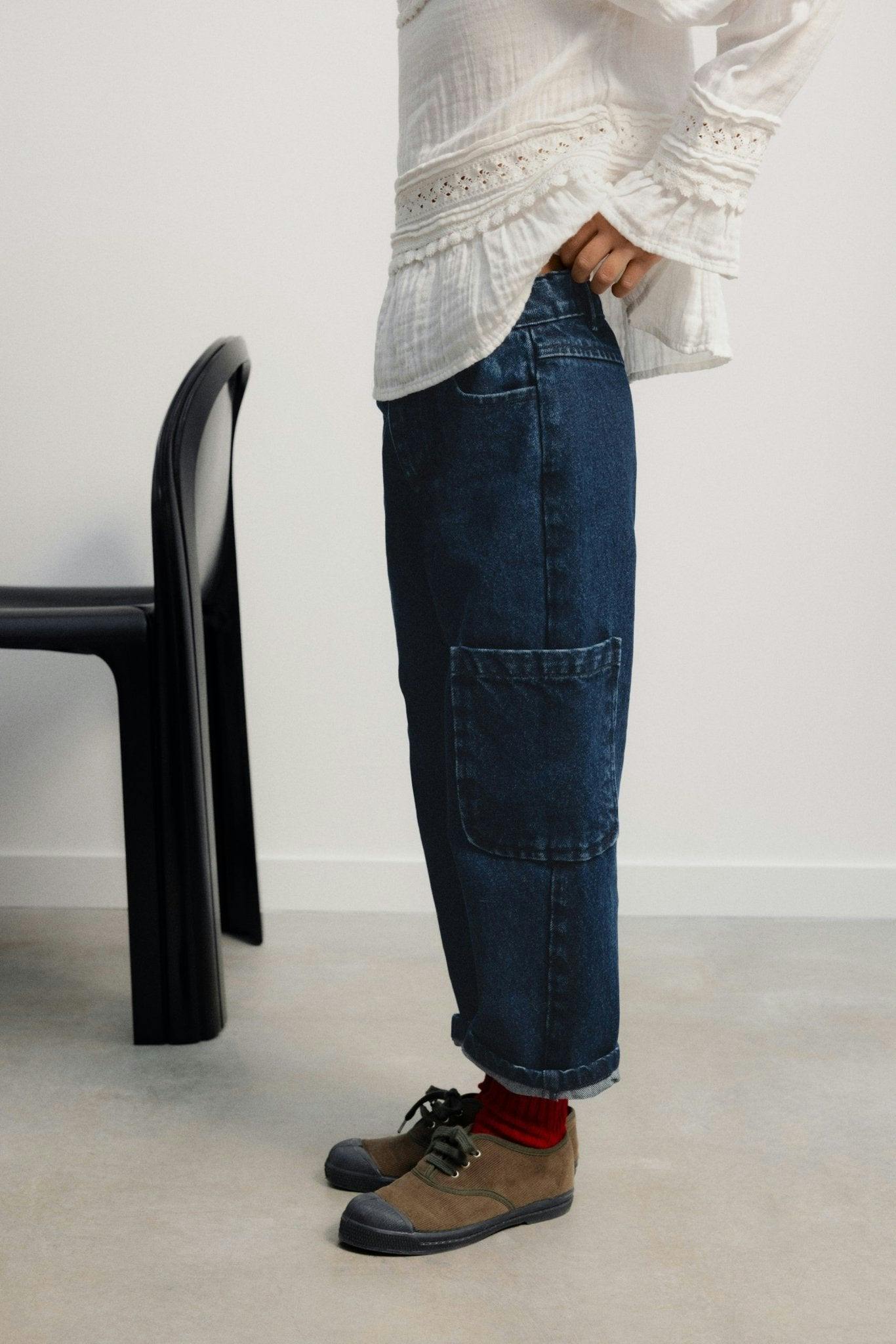 TNS Denim Pockets Trouser