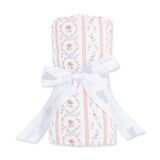Marnie Rosebud Stripe - Swaddle Blanket