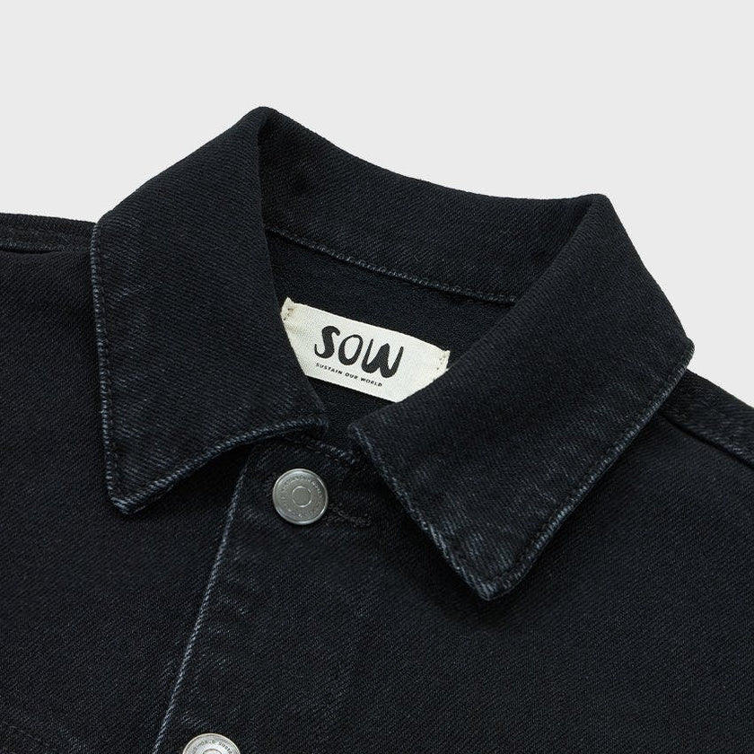 Denim Jacket (Modern Trucker Style)