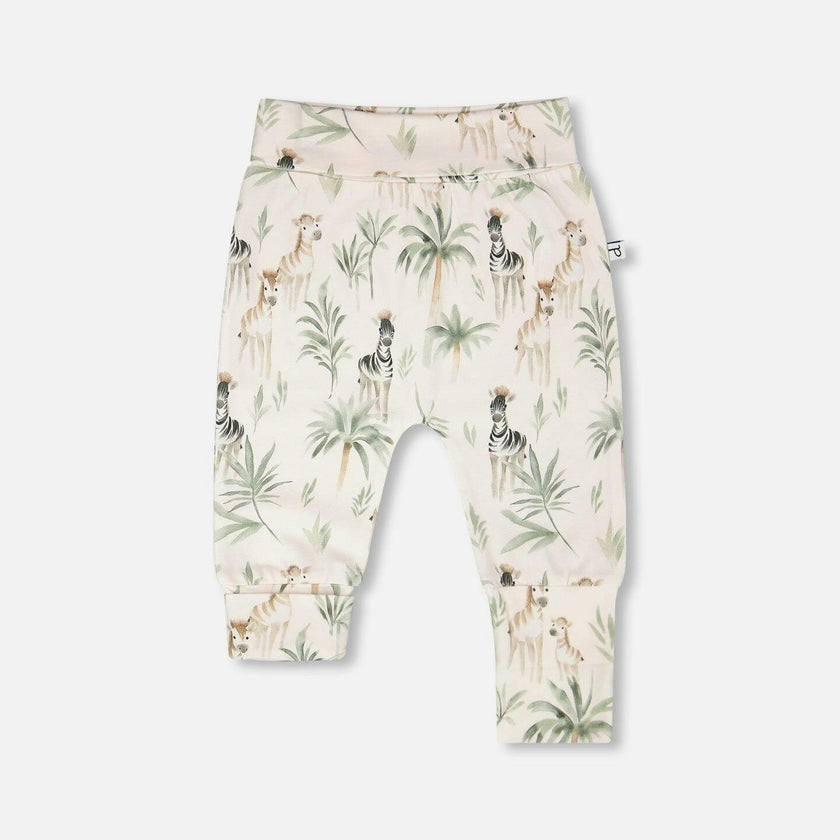 Organic Cotton Jersey Evolutive Pants