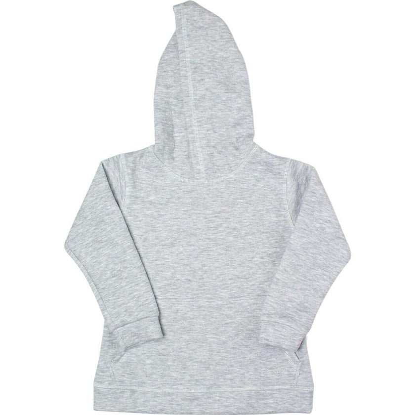 Boy Cream Long Hooded Pocket Jersey 100% Cotton