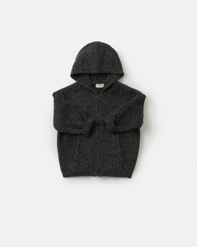 Zip Up Hoodie - Fuzzy