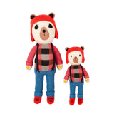 Bernard The Bear Stuffed Animal | Knitted Toy