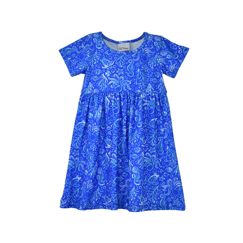 (New) UPF 50+ Laya Short Sleeve Tee Dress