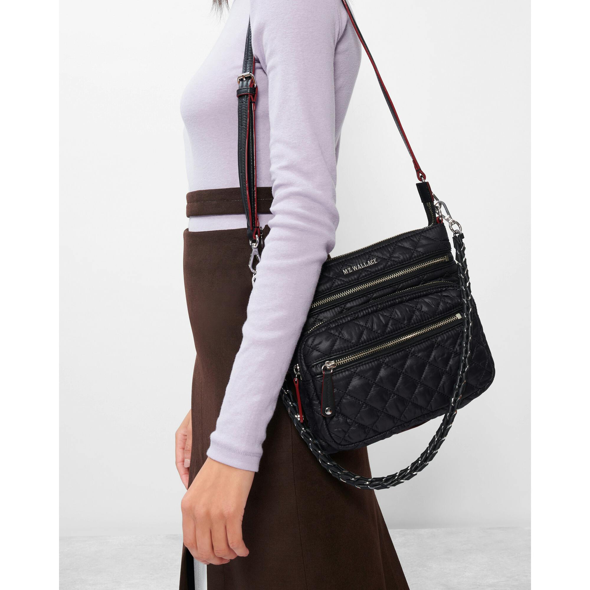Black Downtown Crosby Crossbody