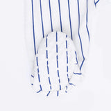 Baseball Stripe - 2 Way Zipper Footie