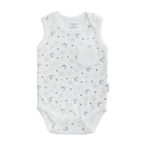 White 2pc LWB Bodysuit Set