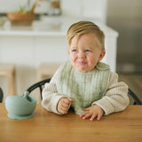 Cotton Muslin Classic Bib 3 Pack - Adobe Checker