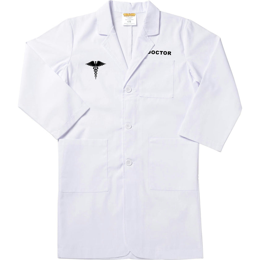 Jr. Doctor Lab Coat, White