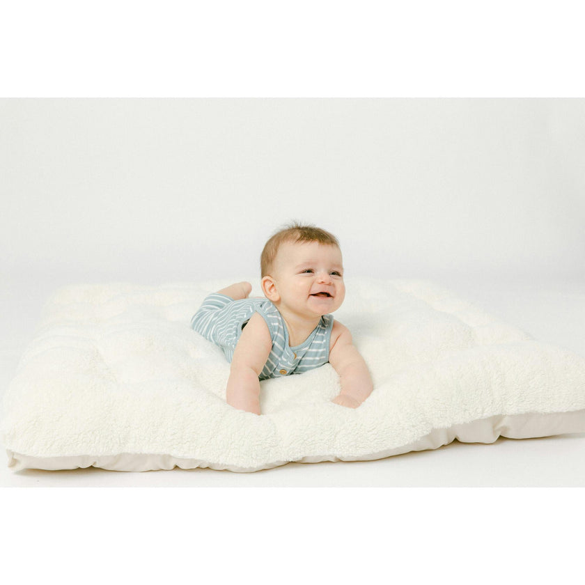 Sherpa Cozy Faux-Fur Play Mattress