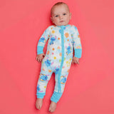 Convertible Zip-Up Footie - Disney Stitch Dreamsicles