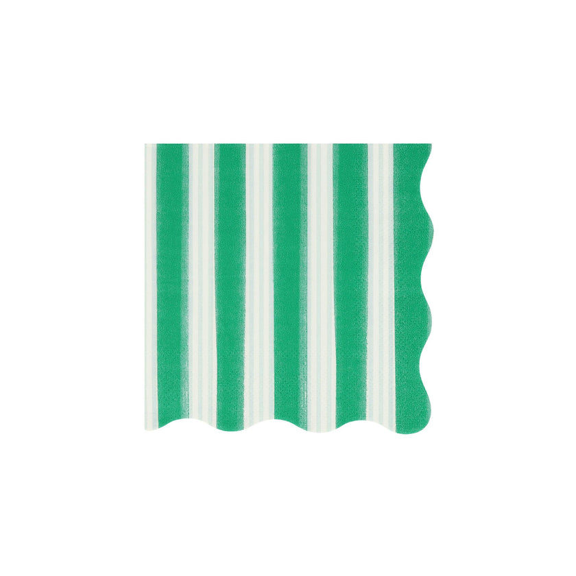 Festive Stripe Small Napkins