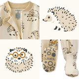 CRUZ Snug-fit Footed Baby Boys Pajamas