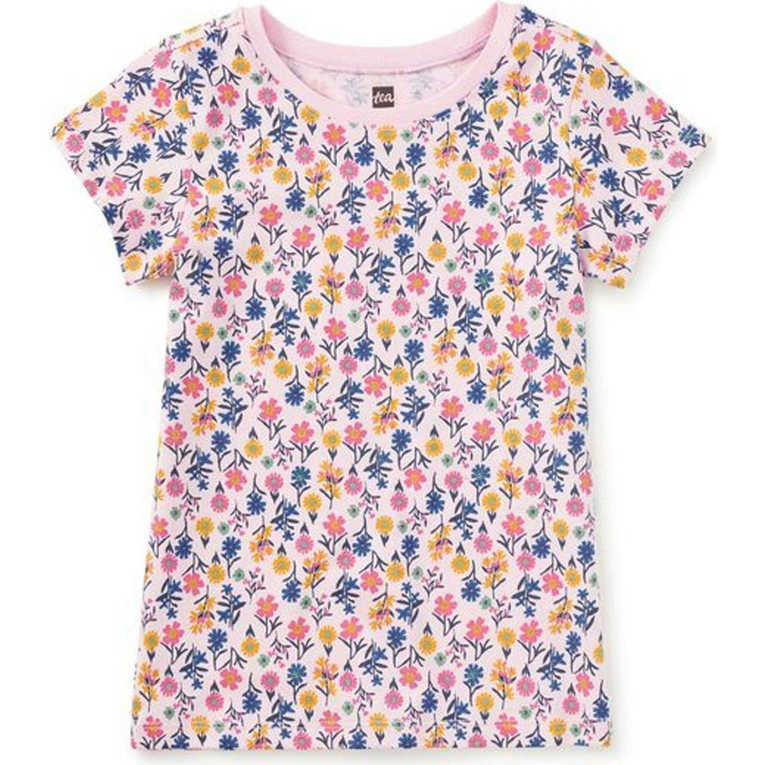 Printed Short Sleeve Top, Multi