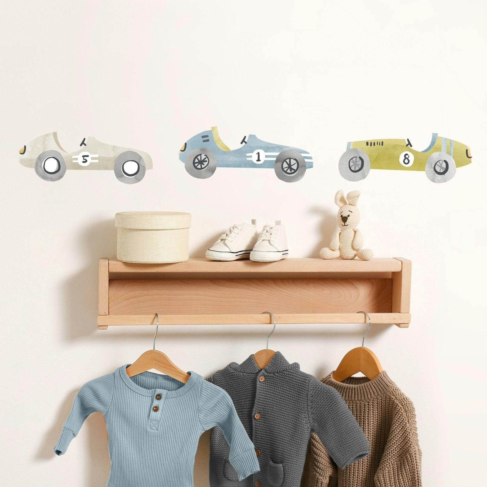 Hot Rods • Peel-and-Stick Wall Decals
