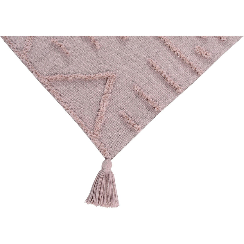 Tribu Washable Rug, Pink