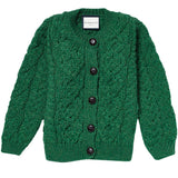Hampstead Merino Cardigan - Intelligence Green