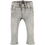 Side Embroidered Denim