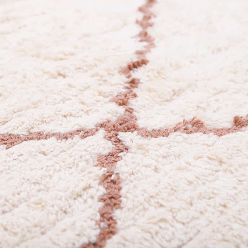 Come Braided Tassel Round Rug