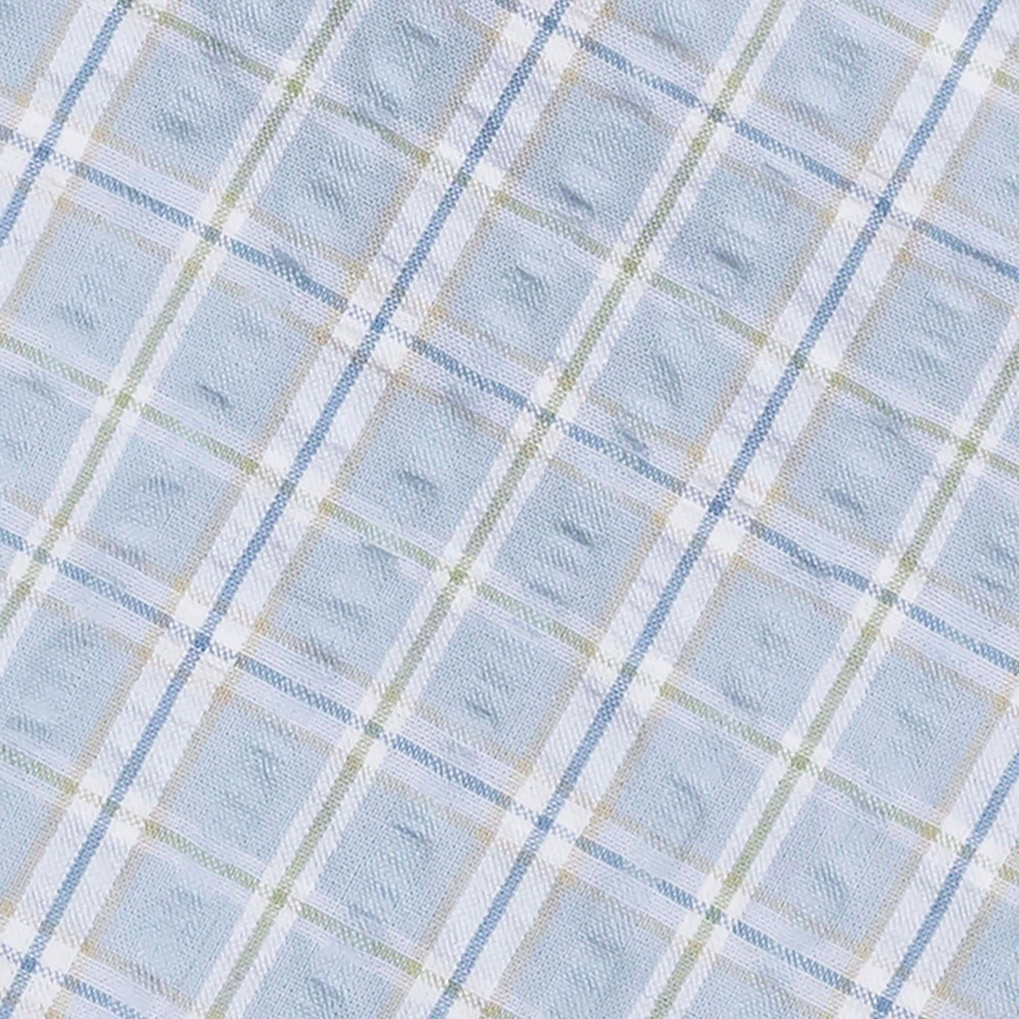 Classic Seersucker Bow Tie, Blue