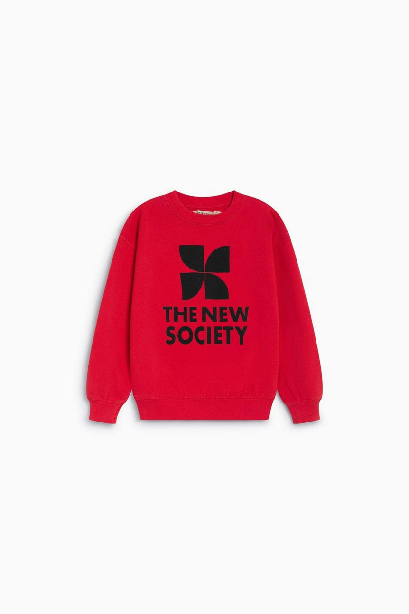 TNS Logo Sweatshirt Chinese Red