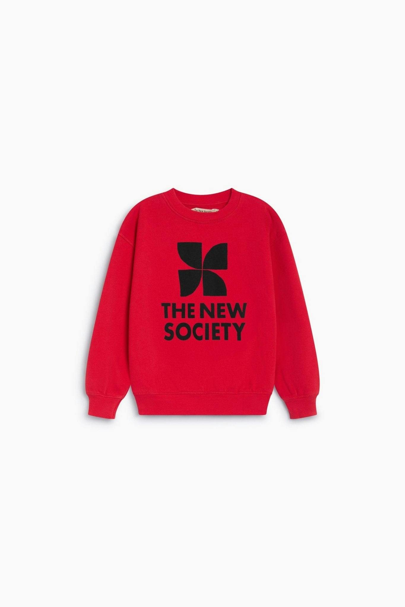 TNS Logo Sweatshirt Chinese Red