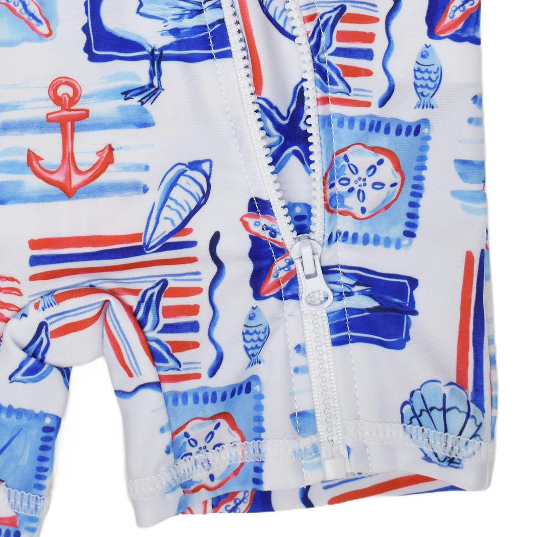 UPF 50+   Shortie Surf Swimsuit