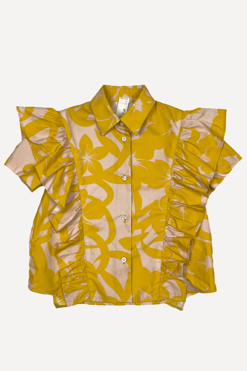 BIANCA RUFFLE BLOUSE