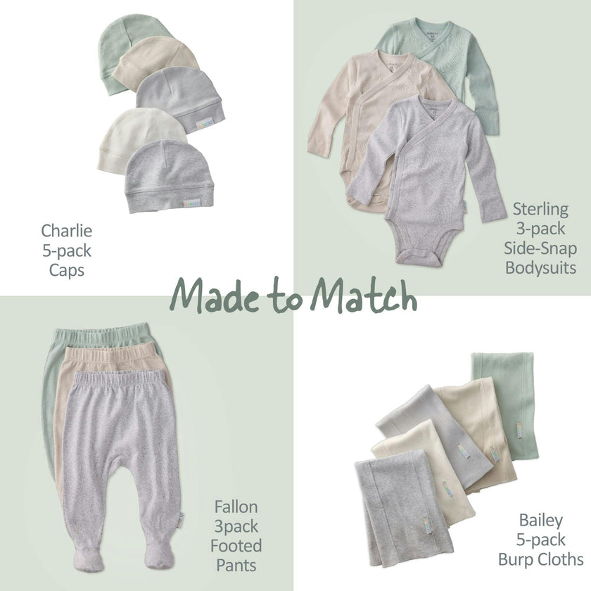 FALLON 3-Pack Footed Pants