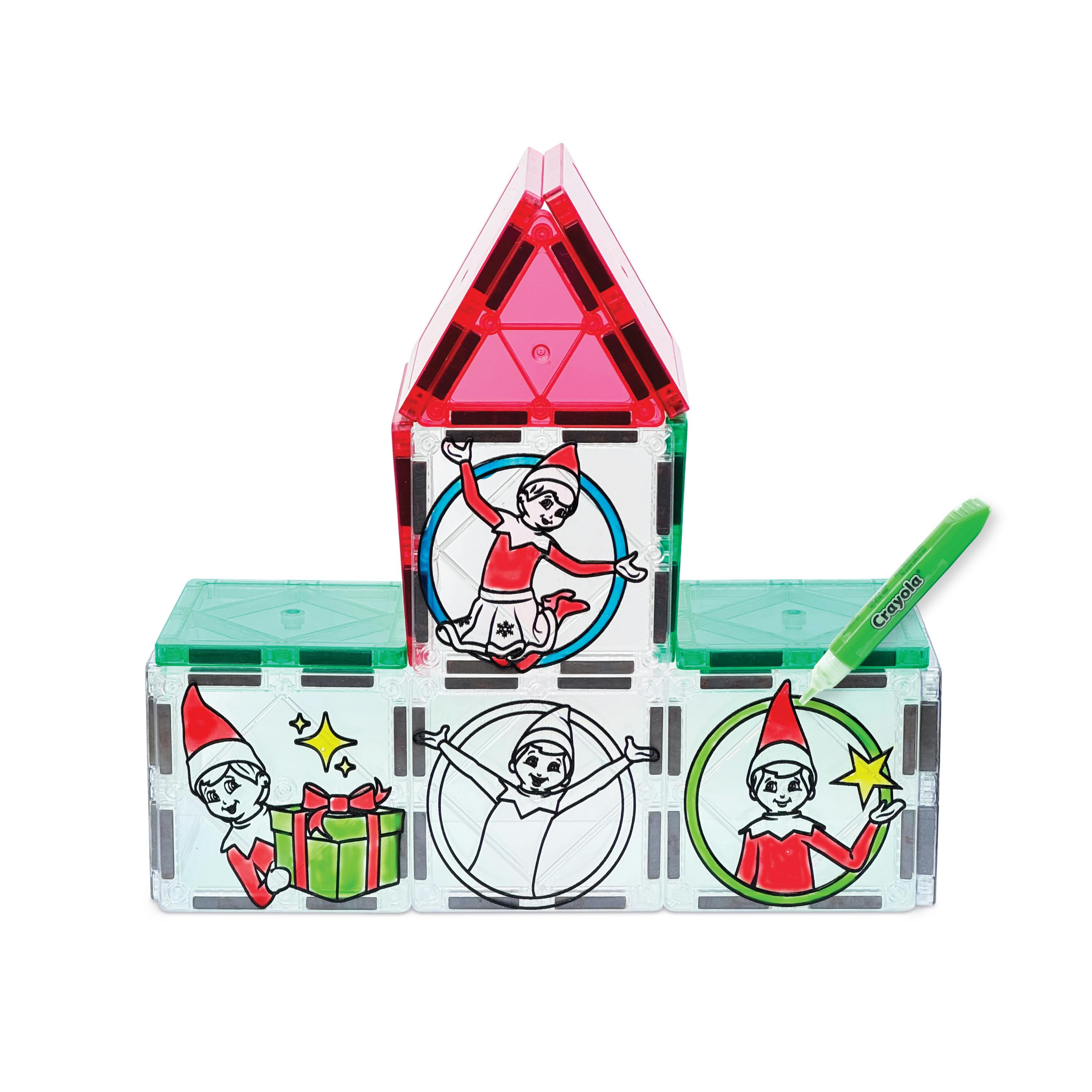 Elf on the Shelf PaintOn Magnetic Tiles Set
