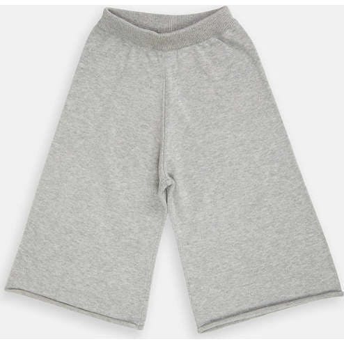 Baby Girls My Boxy Cotton Rolled Edge Wide Leg Pants
