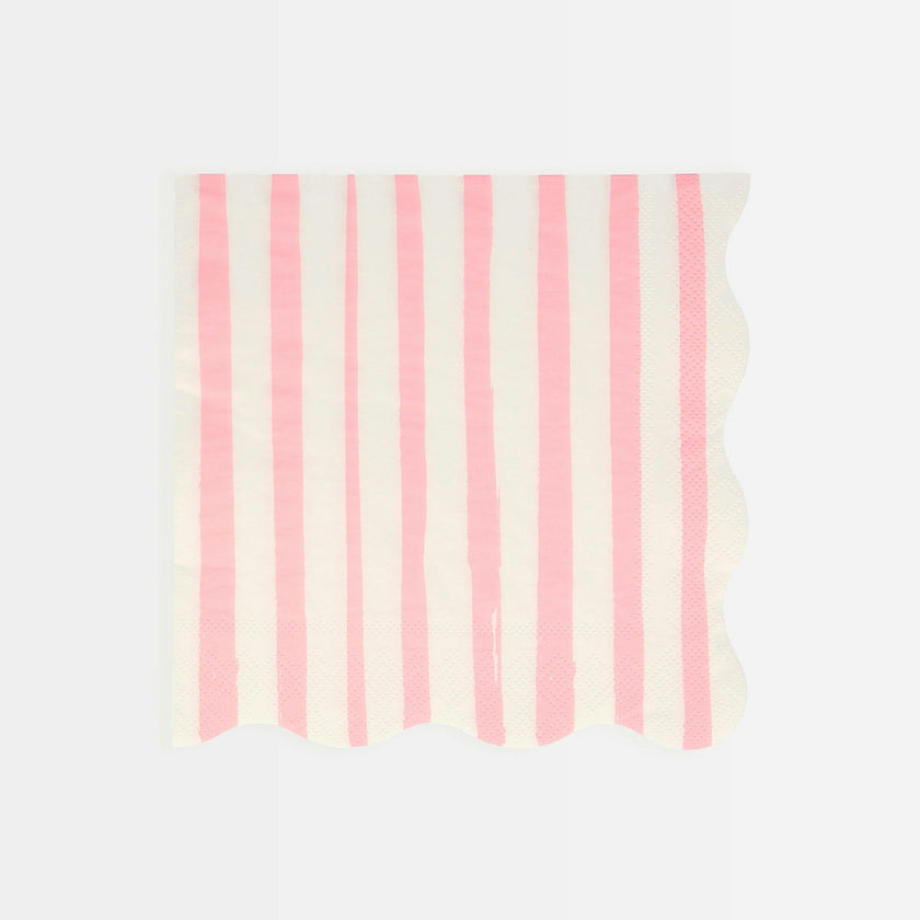 Mixed Stripe Large Napkins