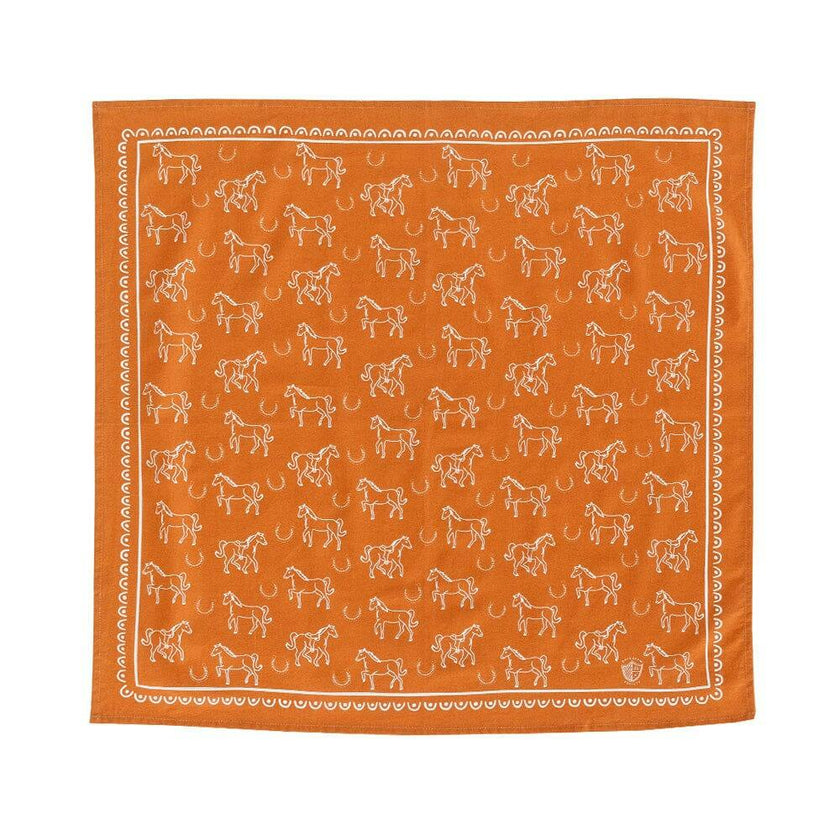 Horse Print Cowboy Bandana