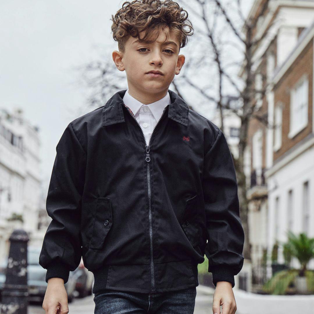 Carnaby Bomber Jacket - Raven Black