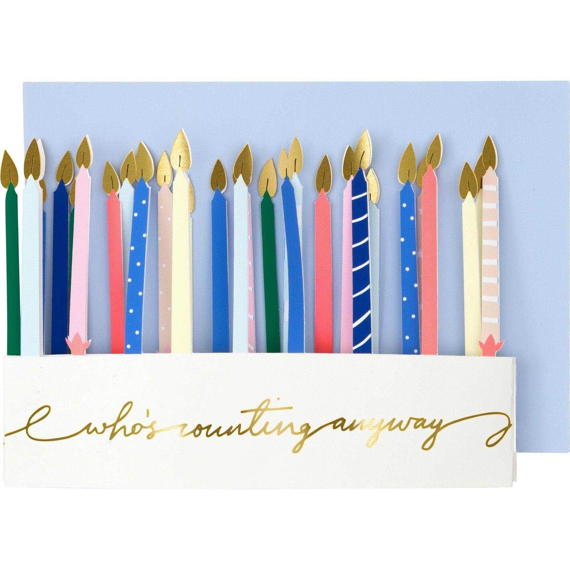 Candle Birthday Card