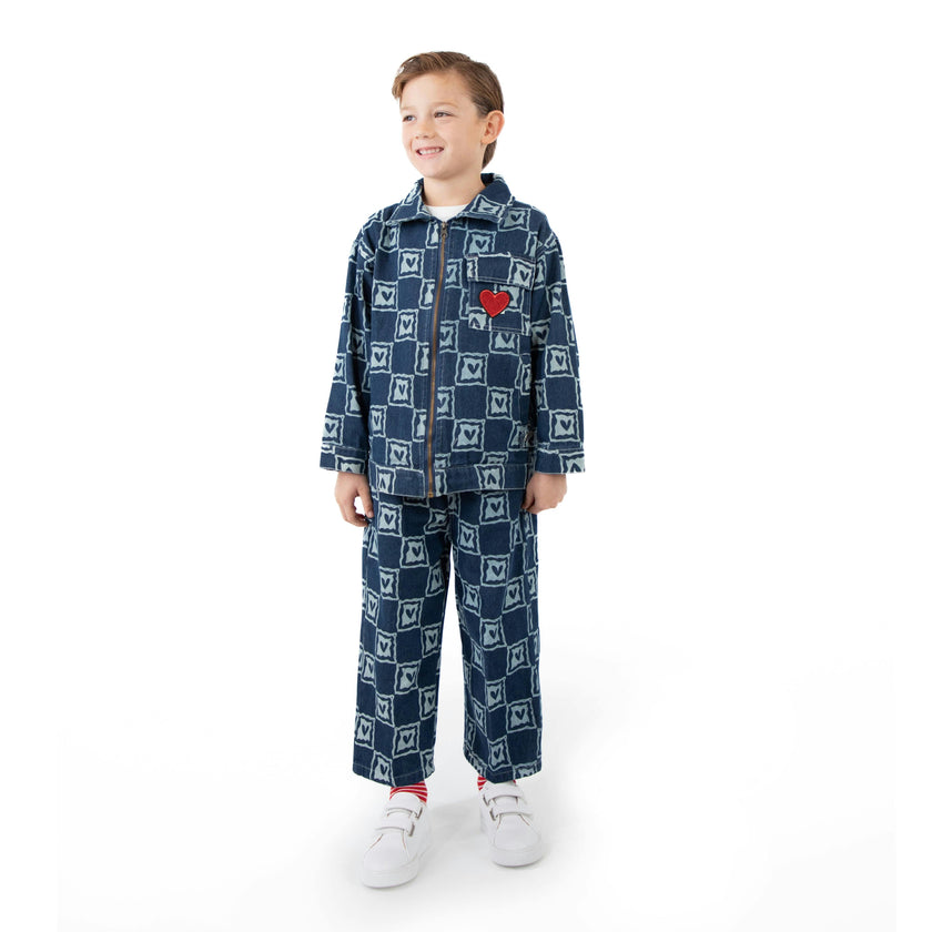 Jr Star Heartbreaker Child Denim Set