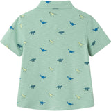 Kids Print Knit Buttondown