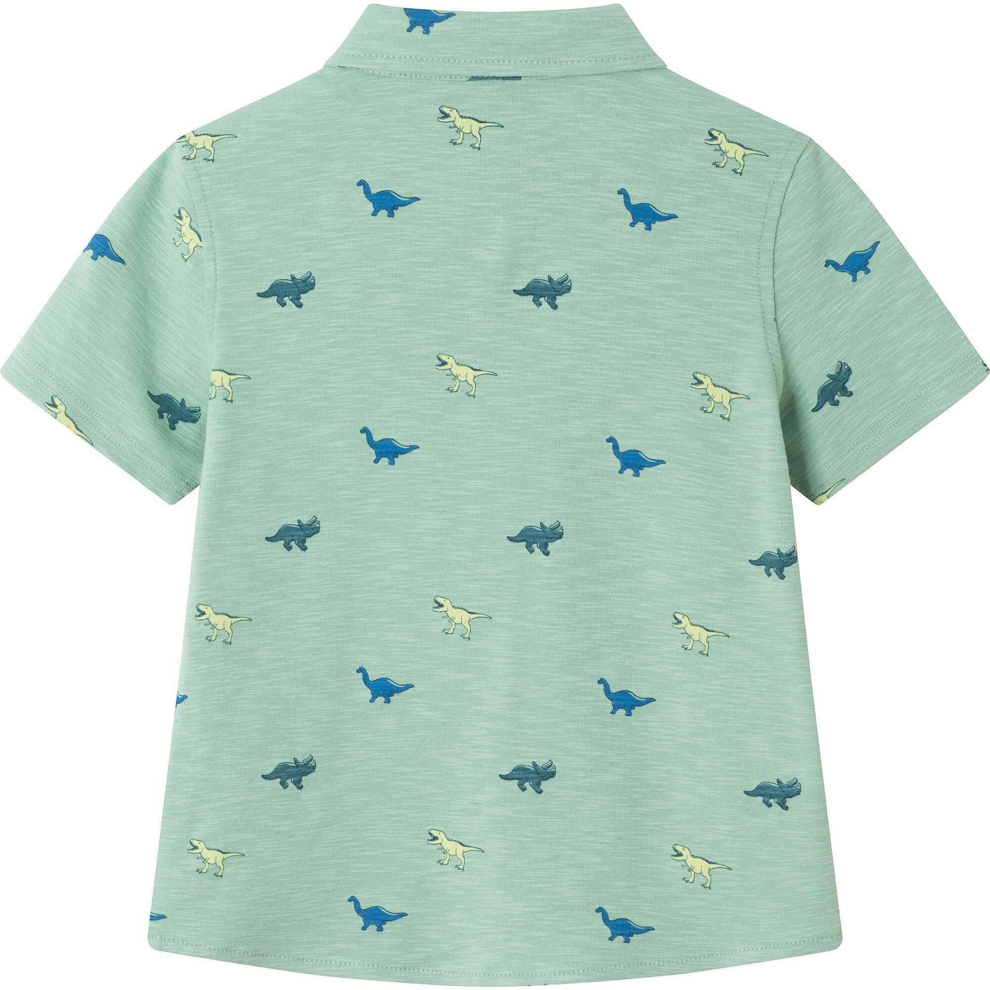 Kids Print Knit Buttondown