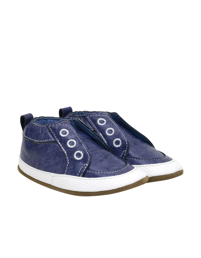 Stylish Steve Navy Soft Sole