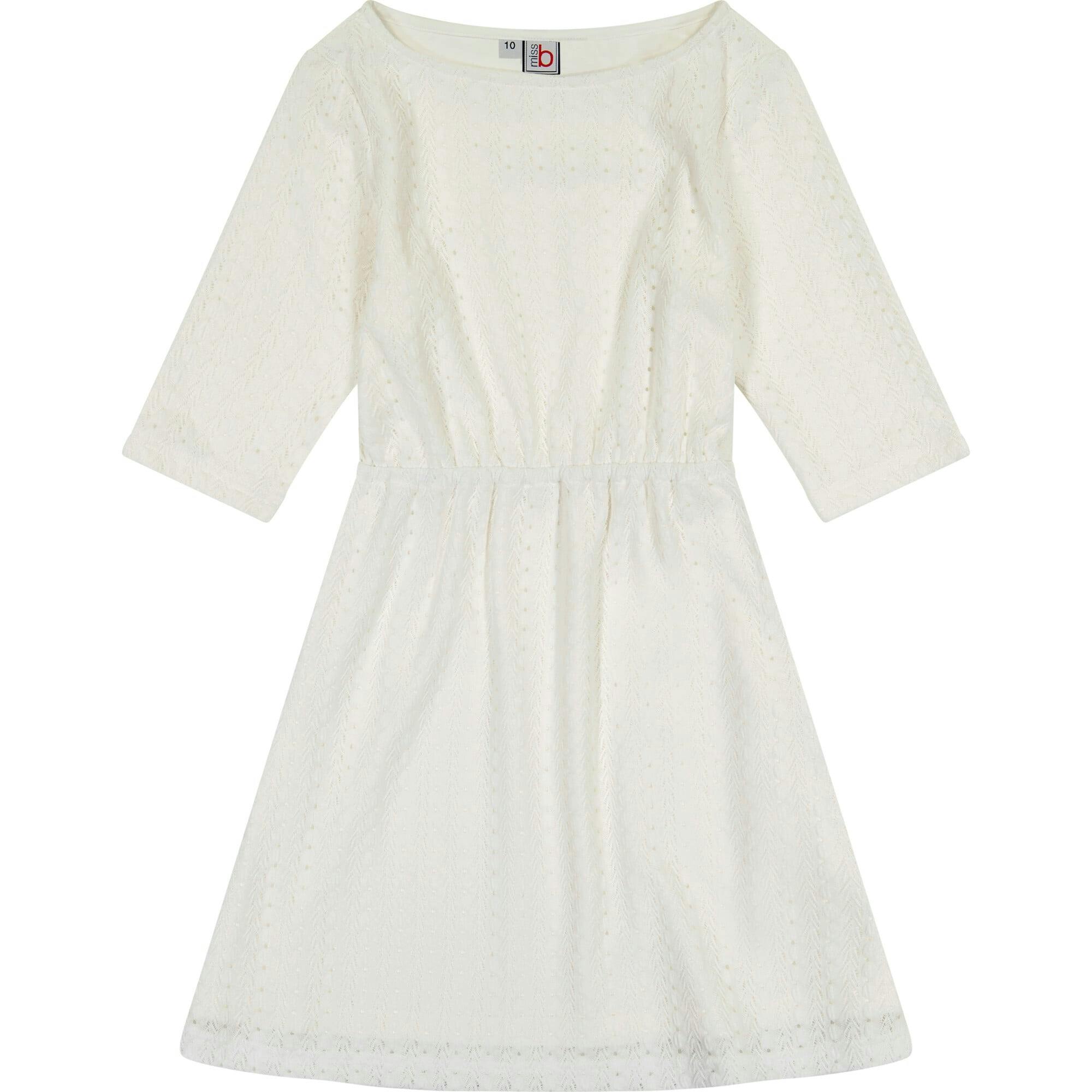 Leslie Bateau Neck, White