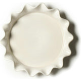 Signature White 8 Ruffle Pie Dish