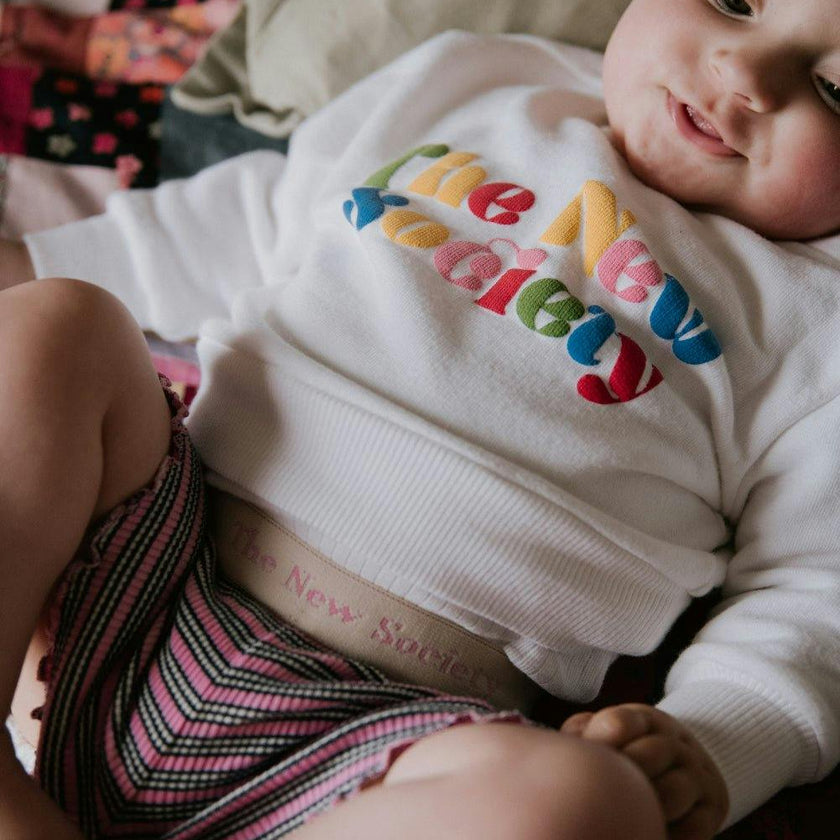 Wisteria Baby Sweatshirt Pure Cloud