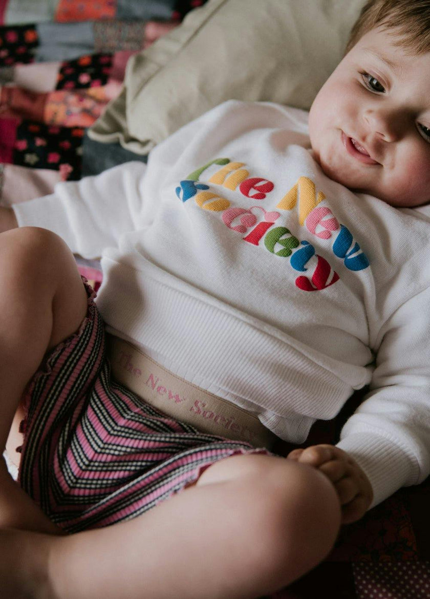 Wisteria Baby Sweatshirt Pure Cloud