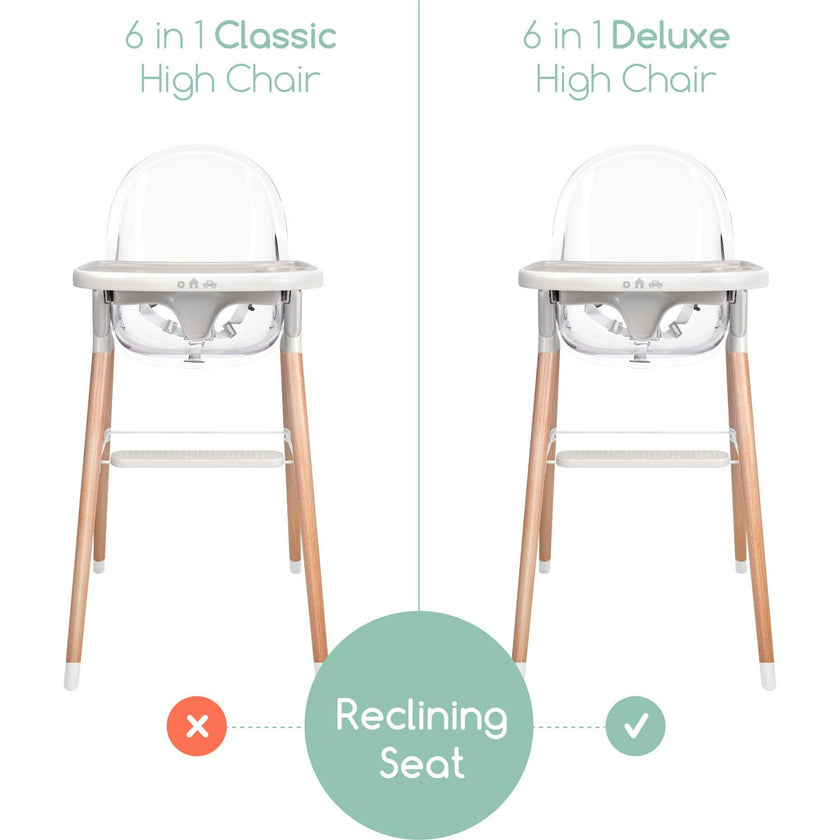 Children of Design 6 in 1 Deluxe High Chair
