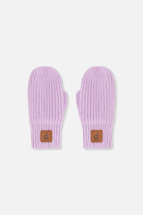 Knit Mittens Lavender