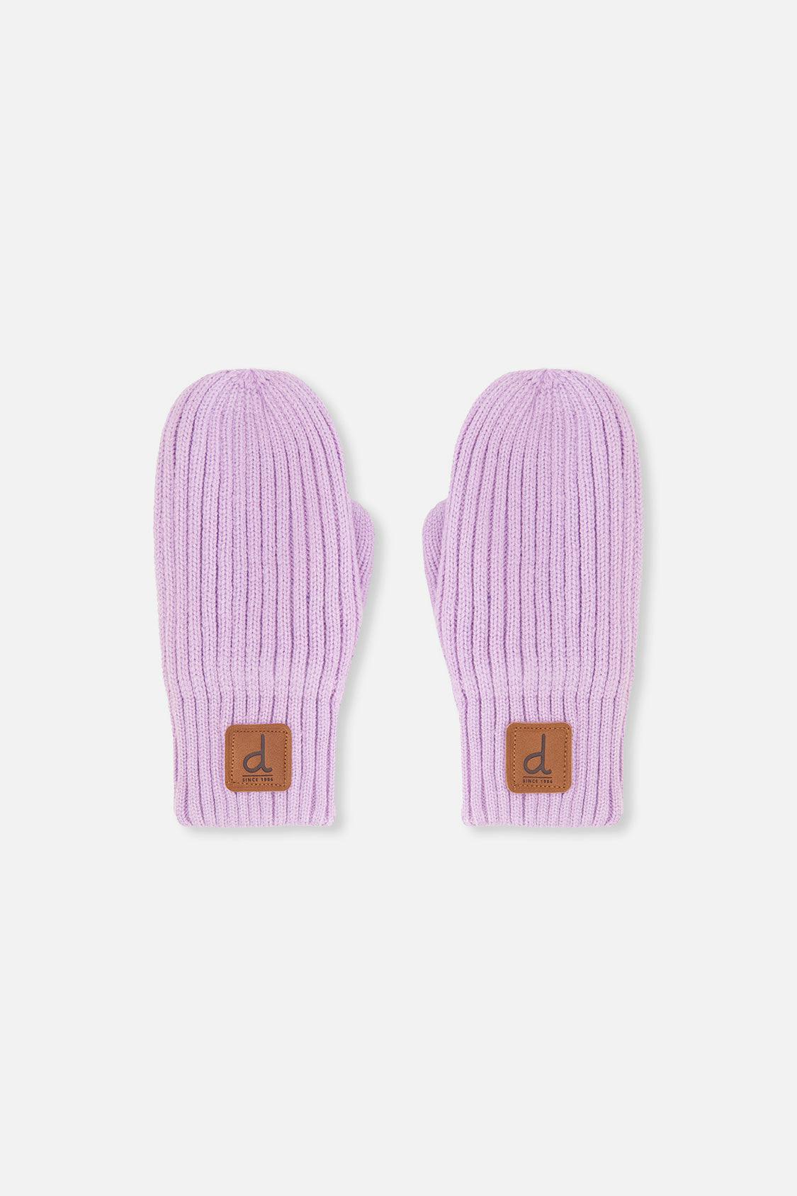 Knit Mittens Lavender