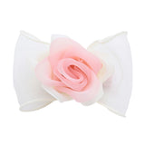 Multicolor Rose Accent Bow Set