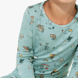 Mushroom Cycle Bamboo Kids Pajamas