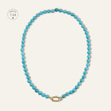 Turquoise Knotted Gemstone Strand
