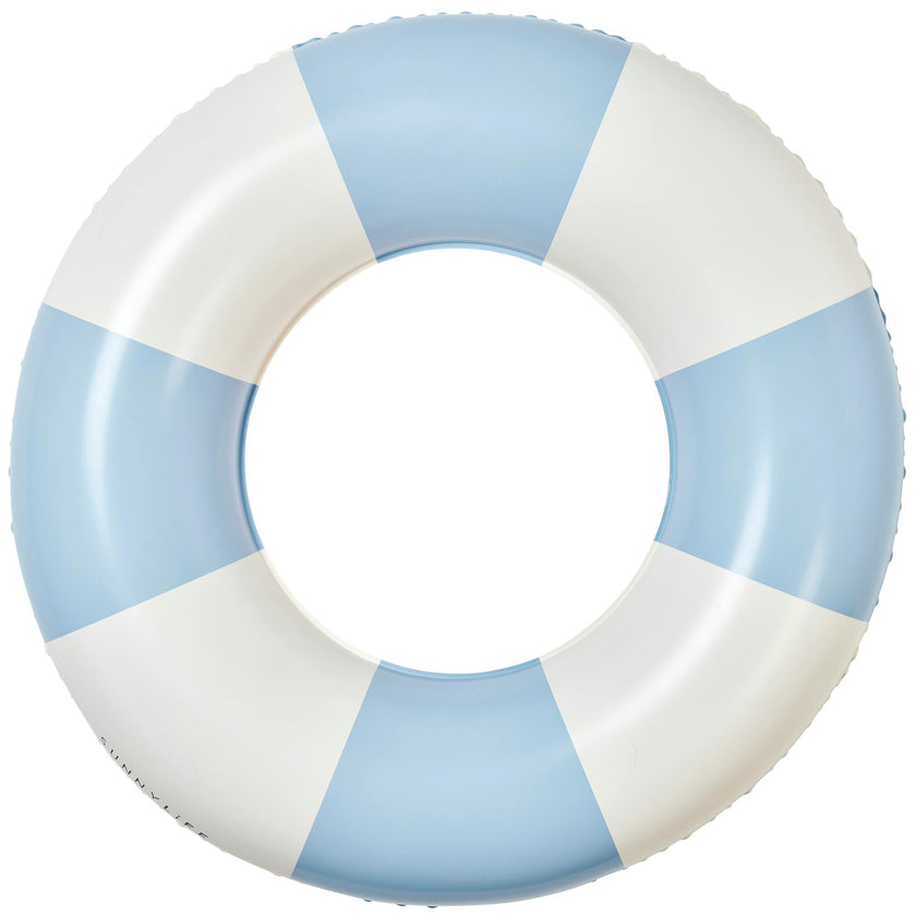 Slim Tube Pool Ring: La Mer Med Blue